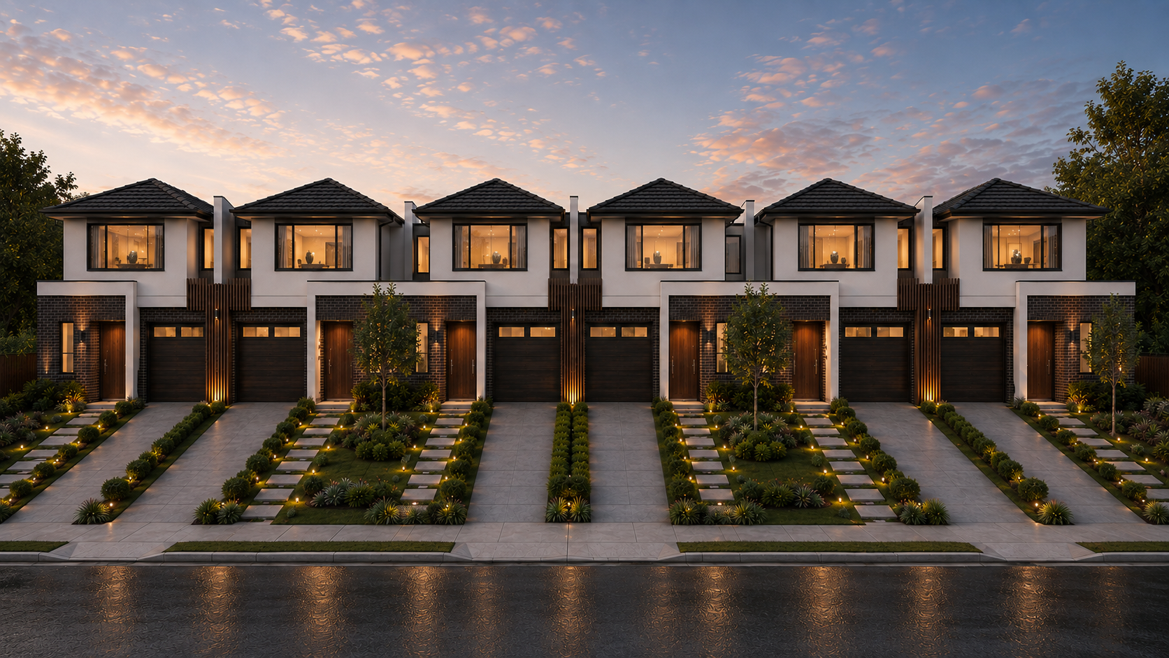 Townhouse project, Moorabbin
